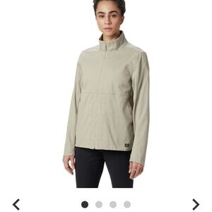 Mountain Hardwear Light Tan Utility Jacket